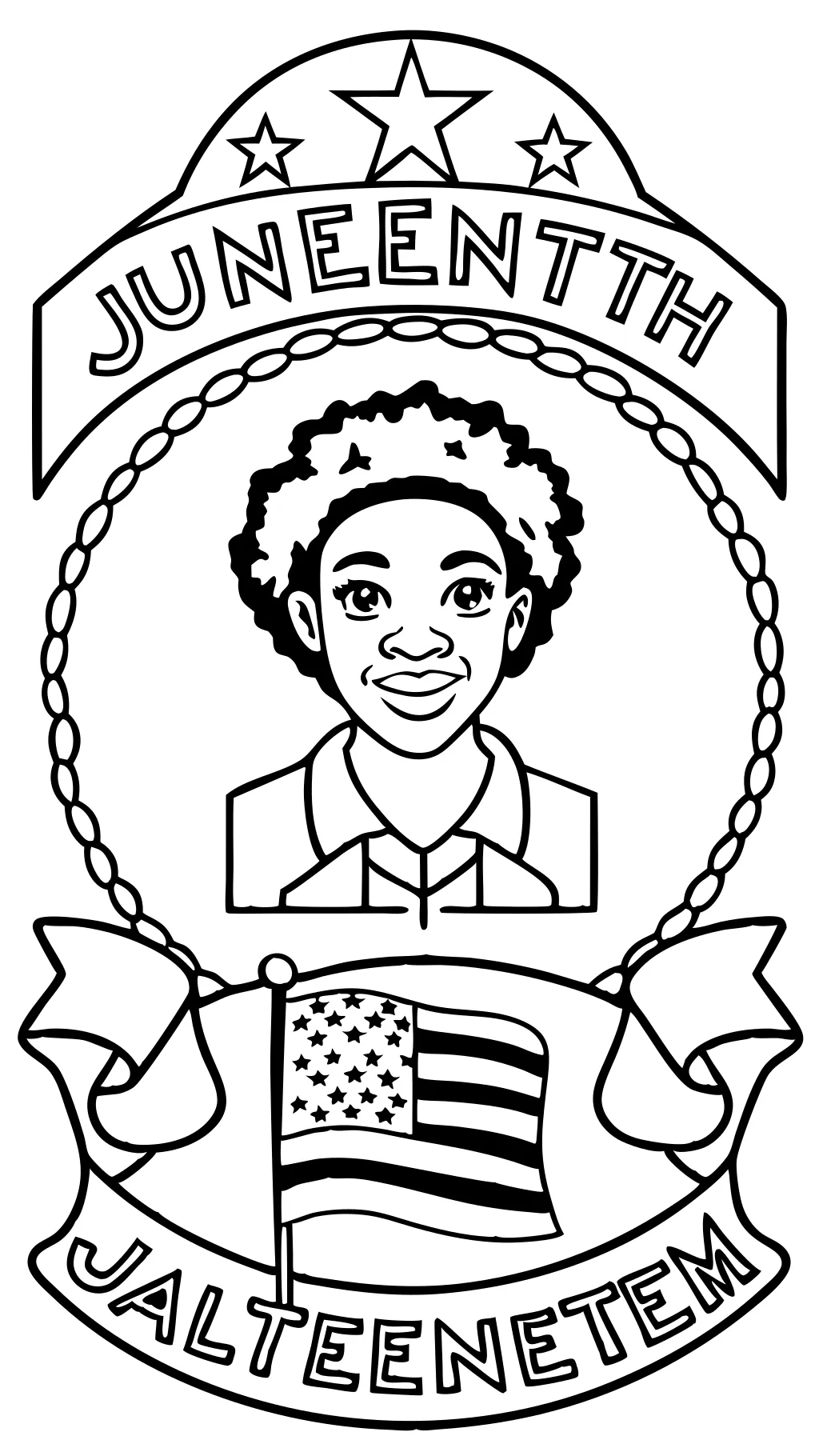 juneteenth 2024 coloring pages